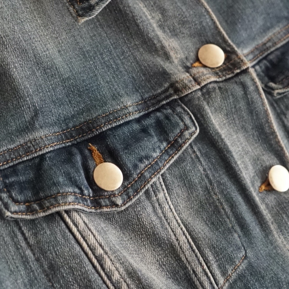 FRAME Classic blue denim jacket - Picture 6 of 15